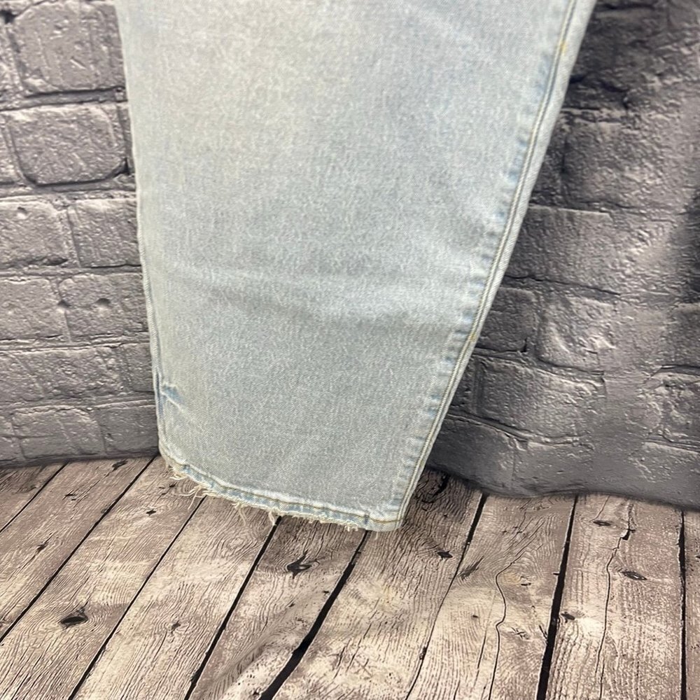 Universal Thread Vintage Straight Stretch Button Fly Jeans Size 14 Ankle Length - Picture 10 of 13